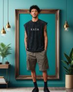 Oversized Vest Tank ( E.S.T.R ) - Image 3