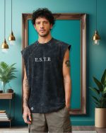 Oversized Vest Tank ( E.S.T.R ) - Image 4