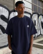 Oxford Blue  Solid T-Shirt
