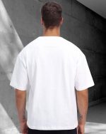White  Solid T-Shirt - Image 2