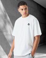 White  Solid T-Shirt