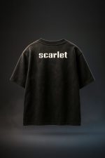 Scarlet Acidwash Oversized TEE - Image 2