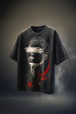 Scarlet Acidwash Oversized TEE