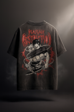 Toji Fushiguro Acidwash Oversized TEE