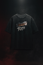 Toji Fushiguro Acidwash Oversized TEE - Image 2