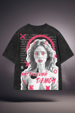 F*ck You  Acidwash Oversized TEE