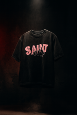 Saint City Acidwash Oversized TEE - Image 2
