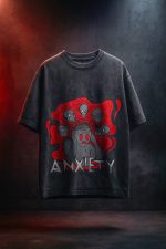 Anxiety Acidwash Oversized TEE