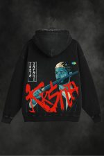 Kr$na (Joota Japani) Acid wash Oversized Hoodie