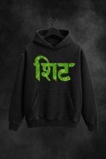 Shit Acid wash Oversized Hoodie