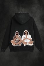 Seedhe Maut Acid wash Oversized Hoodie