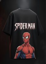 Spiderman Oversized Tshirt (Black)