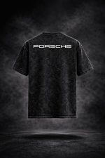 Porsche Acid Wash Oversized Tee - Image 2