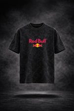 Red Bull Acid Wash Oversized Tee - Image 2
